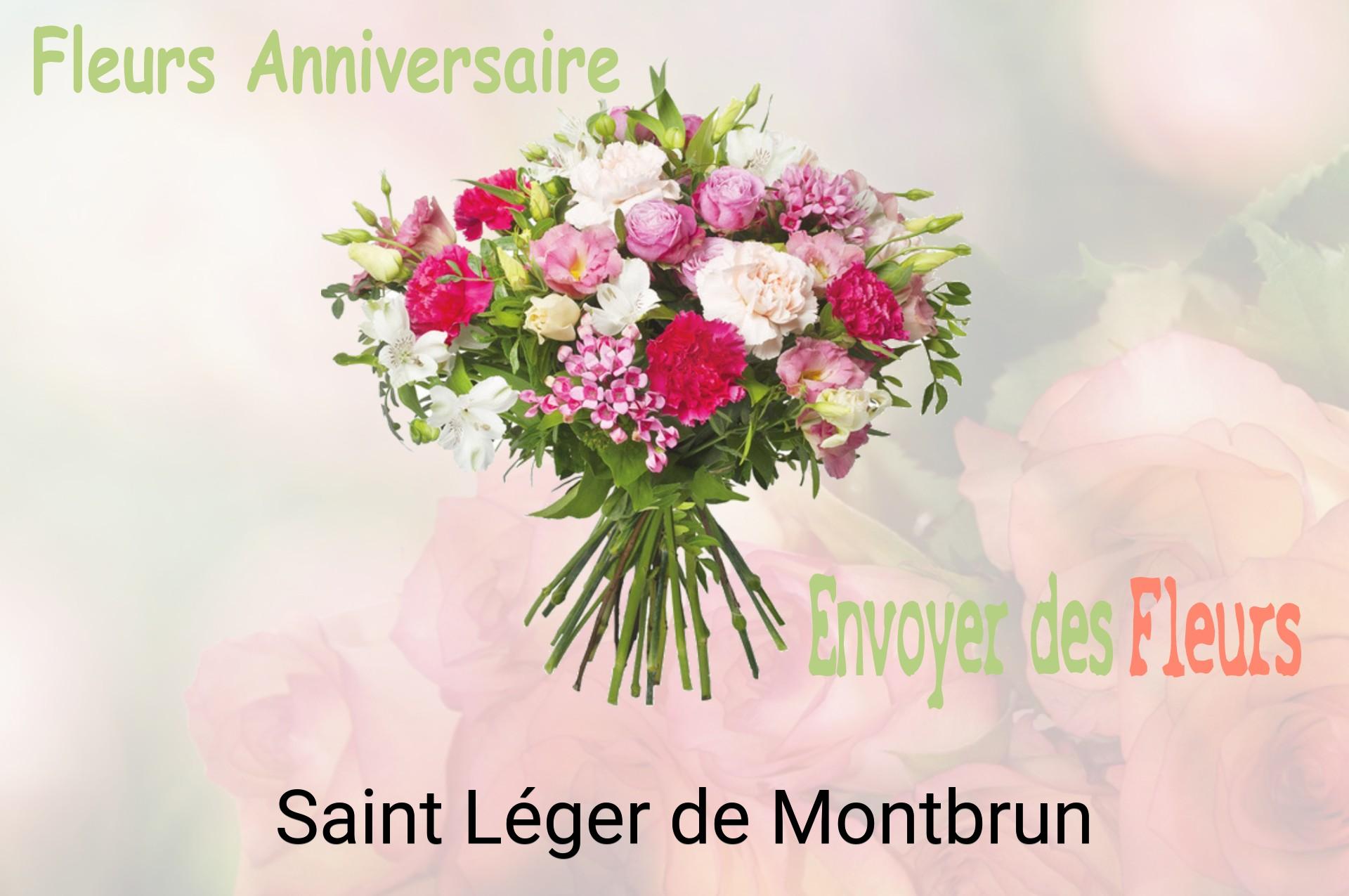 Bouquet de fleurs d’anniversaire livré à Saint-Léger-de-Montbrun